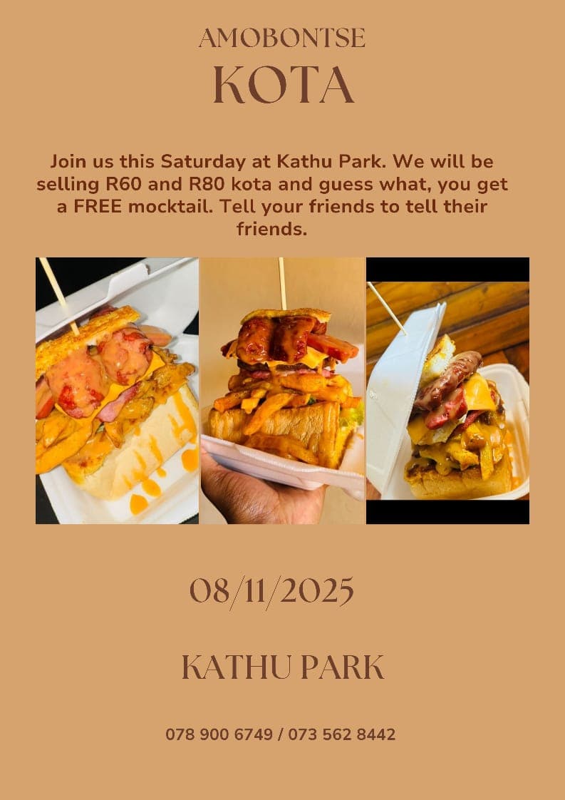 AmoBontse Kota Event Poster