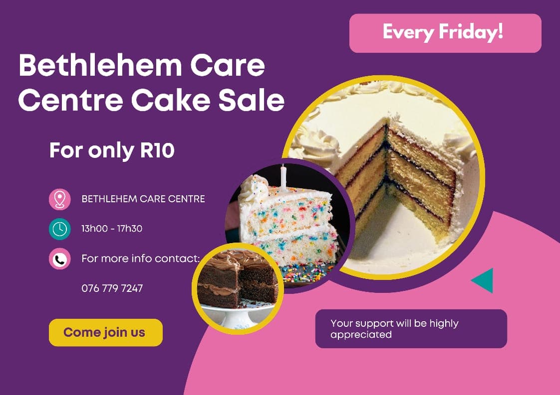 Bethlehem Care Centre Cake Sale